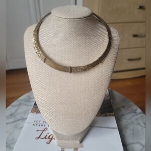 HAND CRAFTED Vintage Estate Wire Beaded Choker